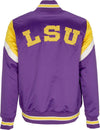 MITCHELL-&-NESS-Giubbotto-Bomber-Uomo-Ncaa-Heavyweight-Satin-Jacket-Loutig-Purple-da-uomo