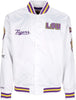 MITCHELL-&amp;-NESS-Giubbotto-Bomber-Uomo-Ncaa-Hometown-Lw-Satin-Jacket-Loutig-White-da-uomo