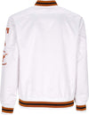MITCHELL-&-NESS-Giubbotto-Bomber-Uomo-Ncaa-Hometown-Lw-Satin-Jacket-Texlon-White-da-uomo