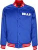 MITCHELL-&amp;-NESS-Giubbotto-Bomber-Uomo-Nfl-Heavyweight-Satin-Jacket-Bufbil-Original-Team-Colors-da-uomo