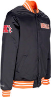 MITCHELL-&-NESS-Giubbotto-Bomber-Uomo-Nfl-Heavyweight-Satin-Jacket-Cinben-Original-Team-Colors-da-uomo