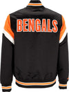 MITCHELL-&-NESS-Giubbotto-Bomber-Uomo-Nfl-Heavyweight-Satin-Jacket-Cinben-Original-Team-Colors-da-uomo