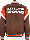 MITCHELL-&-NESS-Giubbotto-Bomber-Uomo-Nfl-Heavyweight-Satin-Jacket-Clebro-Original-Team-Colors-da-uomo