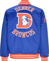 MITCHELL-&-NESS-Giubbotto-Bomber-Uomo-Nfl-Heavyweight-Satin-Jacket-Denbro-Original-Team-Colors-da-uomo