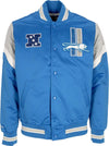 MITCHELL-&-NESS-Giubbotto-Bomber-Uomo-Nfl-Heavyweight-Satin-Jacket-Detlio-Original-Team-Colors-da-uomo