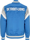 MITCHELL-&-NESS-Giubbotto-Bomber-Uomo-Nfl-Heavyweight-Satin-Jacket-Detlio-Original-Team-Colors-da-uomo