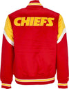 MITCHELL-&-NESS-Giubbotto-Bomber-Uomo-Nfl-Heavyweight-Satin-Jacket-Kanchi-Original-Team-Colors-da-uomo