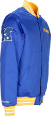 MITCHELL-&-NESS-Giubbotto-Bomber-Uomo-Nfl-Heavyweight-Satin-Jacket-Losram-Original-Team-Colors-da-uomo