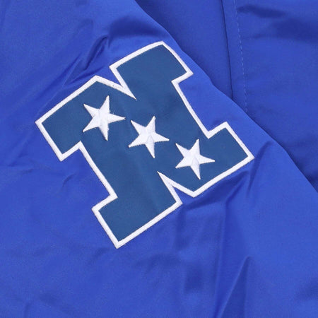 MITCHELL-&amp;-NESS-Giubbotto-Bomber-Uomo-Nfl-Heavyweight-Satin-Jacket-Losram-Original-Team-Colors-da-uomo