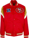 MITCHELL-&-NESS-Giubbotto-Bomber-Uomo-Nfl-Heavyweight-Satin-Jacket-Saf49e-Original-Team-Colors-da-uomo