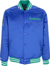 MITCHELL-&-NESS-Giubbotto-Bomber-Uomo-Nfl-Heavyweight-Satin-Jacket-Seasea-Original-Team-Colors-da-uomo