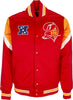 MITCHELL-&amp;-NESS-Giubbotto-Bomber-Uomo-Nfl-Heavyweight-Satin-Jacket-Tambuc-Original-Team-Colors-da-uomo