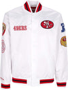 MITCHELL-&-NESS-Giubbotto-Bomber-Uomo-Nfl-Hometown-Lw-Satin-Jacket-Saf49e-White-da-uomo