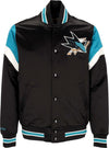 MITCHELL-&-NESS-Giubbotto-Bomber-Uomo-Nhl-Heavyweight-Satin-Jacket-Sajsha-Original-Team-Colors-da-uomo