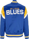 MITCHELL-&-NESS-Giubbotto-Bomber-Uomo-Nhl-Heavyweight-Satin-Jacket-Stlblu-Original-Team-Colors-da-uomo
