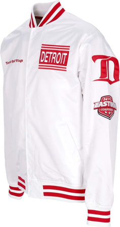 MITCHELL-&amp;-NESS-Giubbotto-Bomber-Uomo-Nhl-Hometown-Lw-Satin-Jacket-Detwin-White-da-uomo