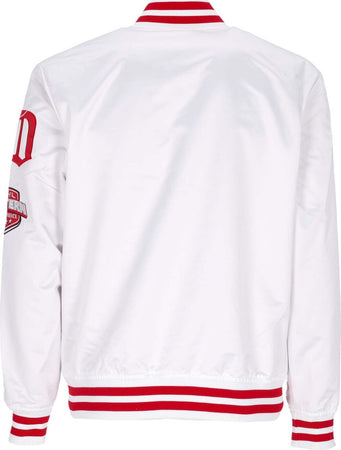 MITCHELL-&amp;-NESS-Giubbotto-Bomber-Uomo-Nhl-Hometown-Lw-Satin-Jacket-Detwin-White-da-uomo