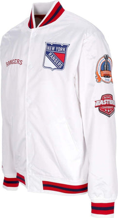 MITCHELL-&amp;-NESS-Giubbotto-Bomber-Uomo-Nhl-Hometown-Lw-Satin-Jacket-Neyran-White-da-uomo