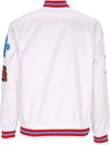 MITCHELL-&-NESS-Giubbotto-Bomber-Uomo-Nhl-Hometown-Lw-Satin-Jacket-Quenor-White-da-uomo