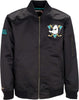 MITCHELL-&amp;-NESS-Giubbotto-Bomber-Uomo-Nhl-Lightweight-Satin-Bomber-Anaduc-Black-da-uomo