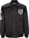 MITCHELL-&-NESS-Giubbotto-Bomber-Uomo-Nhl-Lightweight-Satin-Bomber-Loskin-Black-da-uomo