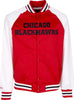 MITCHELL-&amp;-NESS-Giubbotto-Bomber-Uomo-Nhl-Primetime-Lw-Satin-Jacket-Chibla-Scarlet-da-uomo