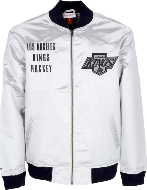 MITCHELL-&-NESS-Giubbotto-Bomber-Uomo-Nhl-Team-Og-2.0-Lightweight-Satin-Jacket-Vintage-Logo-Loskin-Original-Team-Colors-da-uomo