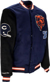 MITCHELL-&-NESS-Giubbotto-College-Uomo-Nfl-Team-Legacy-Varsity-Jacket-Chibea-Black/navy-da-uomo