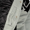 MITCHELL-&-NESS-Giubbotto-College-Uomo-Nfl-Team-Legacy-Varsity-Jacket-Oakrai-Black/silver-da-uomo