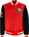 MITCHELL-&-NESS-Giubbotto-College-Uomo-Nfl-Team-Legacy-Varsity-Jacket-Saf49e-Red/black-da-uomo