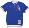 MITCHELL-&-NESS-Maglietta-Uomo-Nba-Shooting-Shirt-1966-No-Player-Name-Phi76e-Royal-Blue-da-uomo