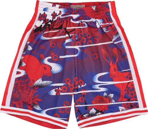 MITCHELL-&-NESS-Pantaloncino-Basket-Uomo-Nba-Ah-Swingman-Short-5.0-Hardwood-Classics-1998-Phi76e-Red/royal-da-uomo