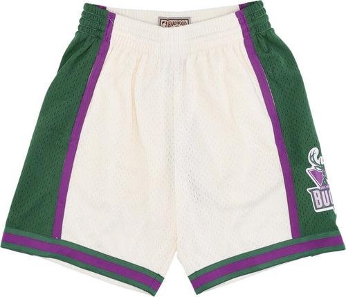 MITCHELL-&-NESS-Pantaloncino-Basket-Uomo-Nba-Off-White-Team-Color-Swingman-Shorts-Hardwood-Classics-2000-Milbuc-Off-White-da-uomo