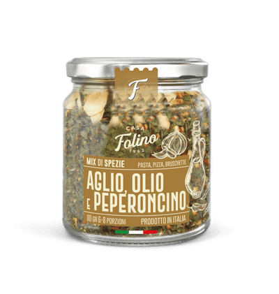 Mix di Spezie - Aglio Olio E Peperoncino Piccante 80gr