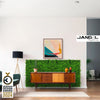 JANGAL Pannelli acustici Modulabili in FLORA sintetica ULTRAREALISTICA 52x52cm mod. MIXED BUXUS - Eternal Parquet