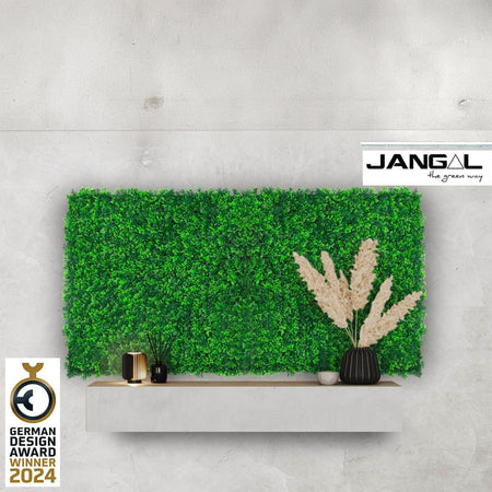 JANGAL Pannelli acustici Modulabili in FLORA sintetica ULTRAREALISTICA 52x52cm mod. DESIGN GRASS