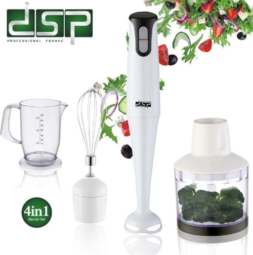 MIXER A IMMERSIONE 2 VELOCITà ROBOT DA CUCINA SBATTITORE MINI TRITATUTTO 300W  Trade Shop italia - Napoli, Commerciovirtuoso.it
