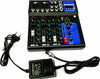 MIXER AUDIO 4 CANALI PROFESSIONALE USB CON ECHO DELAY DJ KARAOKE PIANOBAR LIVE Strumenti Musicali/Attrezzature per DJ e VJ/Mixer per DJ Zencoccostore - Formia, Commerciovirtuoso.it