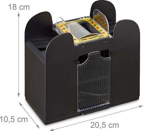 Mixer Automatico Di Carte Fino A 6 Mazzi Da Poker A Batteria Solo Carte Standard Giochi e giocattoli/Giochi da tavola di società e accessori/Casinò e attrezzature/Mescolatori di carte Trade Shop italia - Napoli, Commerciovirtuoso.it