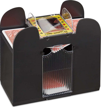 Mixer Automatico Di Carte Fino A 6 Mazzi Da Poker A Batteria Solo Carte Standard Giochi e giocattoli/Giochi da tavola di società e accessori/Casinò e attrezzature/Mescolatori di carte Trade Shop italia - Napoli, Commerciovirtuoso.it