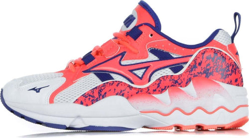 MIZUNO-Scarpa-Bassa-Uomo-Wawe-Rider-1-White/fiery-Coral/mazarine-Blue-da-uomo
