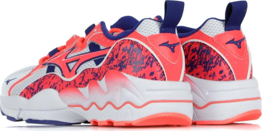 MIZUNO-Scarpa-Bassa-Uomo-Wawe-Rider-1-White/fiery-Coral/mazarine-Blue-da-uomo
