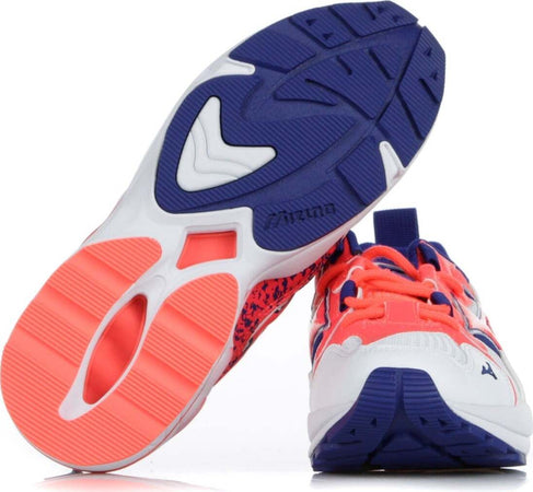 MIZUNO-Scarpa-Bassa-Uomo-Wawe-Rider-1-White/fiery-Coral/mazarine-Blue-da-uomo