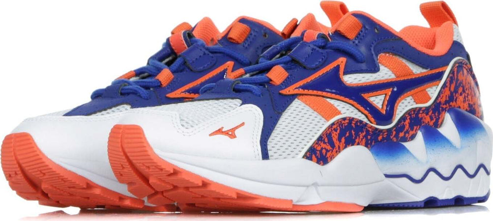 MIZUNO-Scarpa-Bassa-Uomo-Wawe-Rider-1-White/reflex-Blue/nasturtium-da-uomo