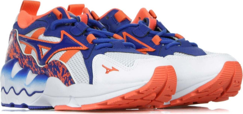 MIZUNO-Scarpa-Bassa-Uomo-Wawe-Rider-1-White/reflex-Blue/nasturtium-da-uomo