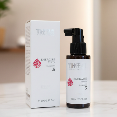 Lozione Energizzante Anticaduta Capelli Emsibeth Thermal Energize – Trattamento Rinforzante con Acido Ialuronico e Prebiotico, Stimola Crescita, Riattiva Circolazione Cute, Capelli Forti e Sani