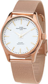 M&m Primo Emporio Color Line Orologio Donna Da Polso 1035rw Orologio Analogico in Acciaio Rosato E Quadrante Tondo Bianco Resistente All'acqua 5 Atm Moda/Donna/Orologi/Orologi da polso Milano Fashion Watch - Marcianise, Commerciovirtuoso.it