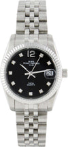 M&m Primo Emporio Orologio Da Polso Donna 30mm Lady Date 1081sn Cinturino Acciaio Inossidabile Cassa in Acciaio Con Quadrante Tondo Nero Resistente All'acqua 5 Atm Moda/Uomo/Orologi/Orologi da polso Milano Fashion Watch - Marcianise, Commerciovirtuoso.it