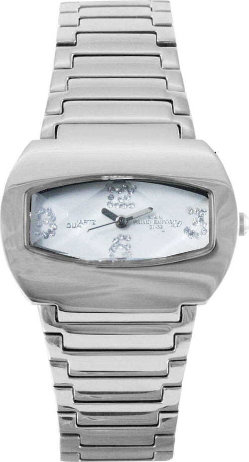 M&m Primo Emporio Orologio Donna 141w Analogico Orologio Da Polso Con Quadrante Rettangolare Argento Cinturino in Acciaio Inossidabile Moda/Donna/Orologi/Orologi da polso Milano Fashion Watch - Marcianise, Commerciovirtuoso.it