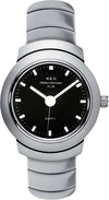 M&m Primo Emporio Orologio Donna Cassa in Acciaio E Quadrante Rotondo Nero Orologio Da Polso Casual Analogico Moda/Donna/Orologi/Orologi da polso Milano Fashion Watch - Marcianise, Commerciovirtuoso.it